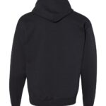 View image 3 of Hanes Unisex EcoSmart® Full-Zip Hooded Sweatshirt