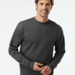 View image 1 of Hanes Unisex Perfect Sweats Crewneck Sweatshirt