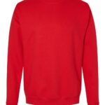 View image 2 of Hanes Unisex Perfect Sweats Crewneck Sweatshirt