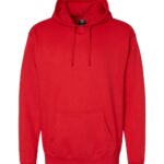 View image 2 of Hanes Unisex Perfect Sweats Hooded Sweatshirt