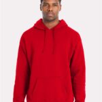 View image 4 of Hanes Unisex Perfect Sweats Hooded Sweatshirt